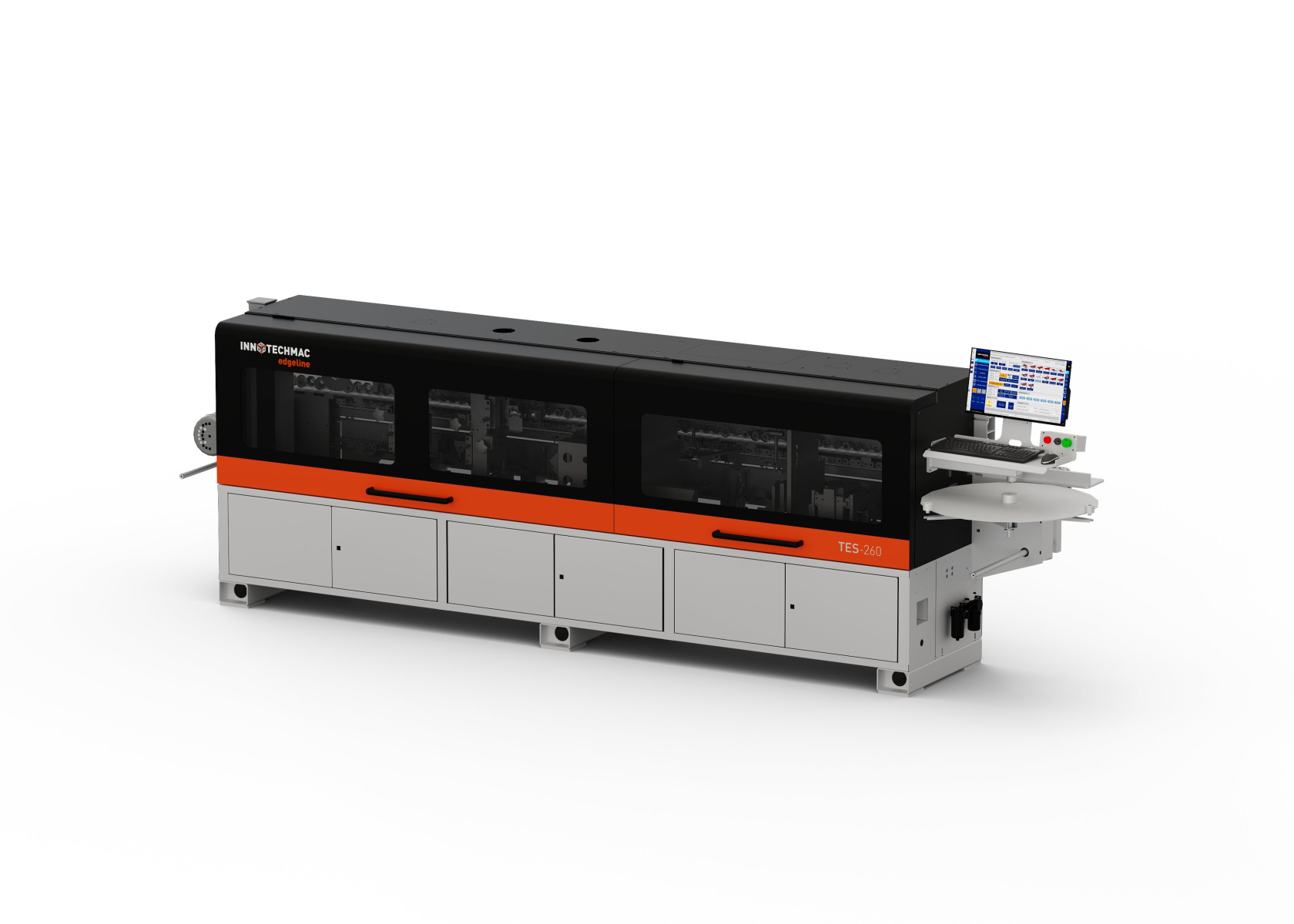 Новая модификация кромкооблицовочного станка INNOTECHMAC TES-260! 
